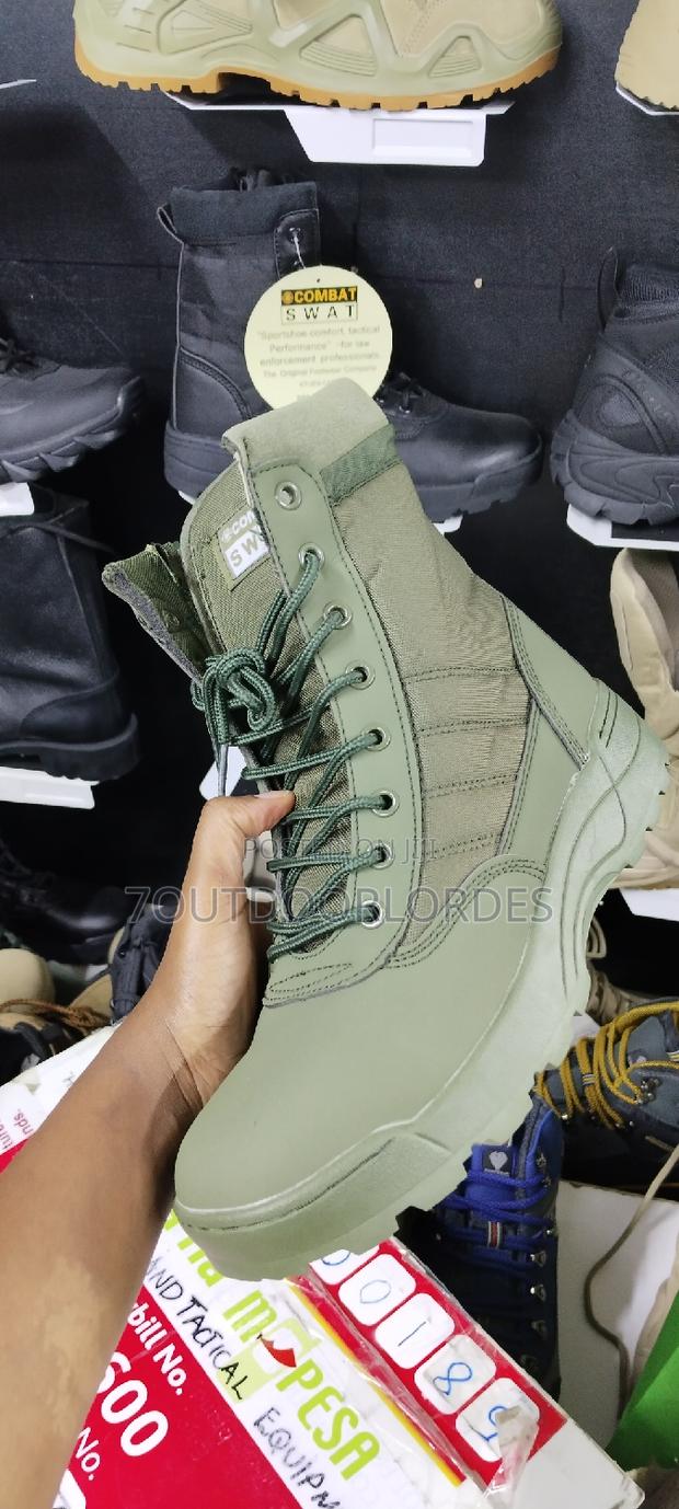 Swat Boots Green - main view