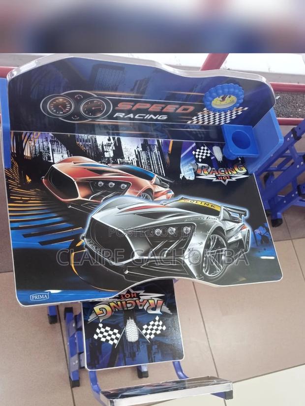 Blue Adjustable Kids Study Table Desk for Juniors - main view