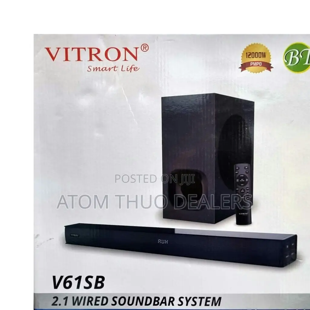 V61SB 2.1CH Vitron Sound Bar System