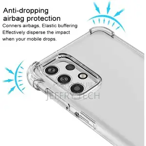 Samsung Galaxy A23 – Transparent Cover With Anti-Shock Corne
