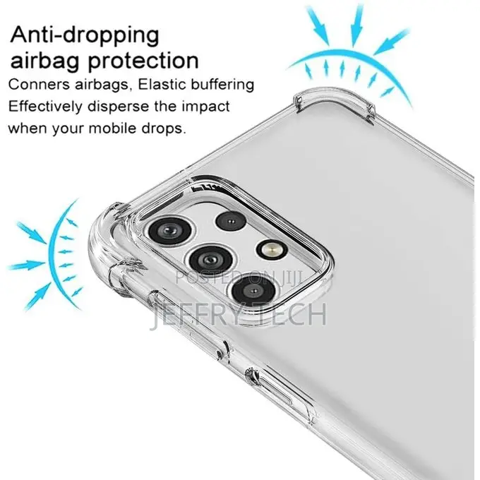 Samsung Galaxy A23 – Transparent Cover With Anti-Shock Corne