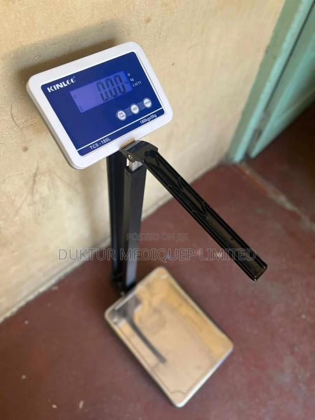 Rechargeable Digital Height and Weight Scale/ Weight Scale - main view