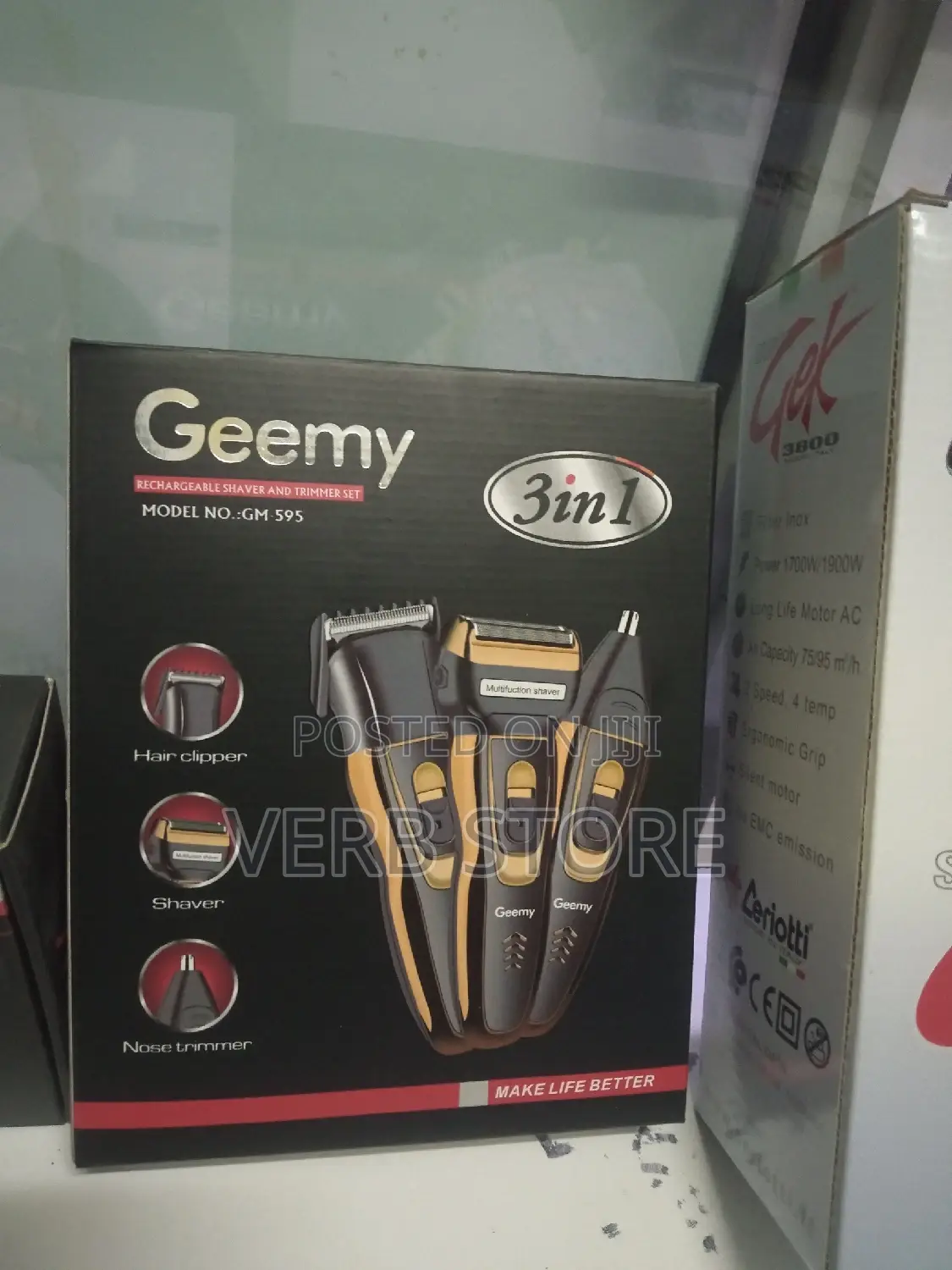Hair Clipper/Shaver/Nose Trimmer