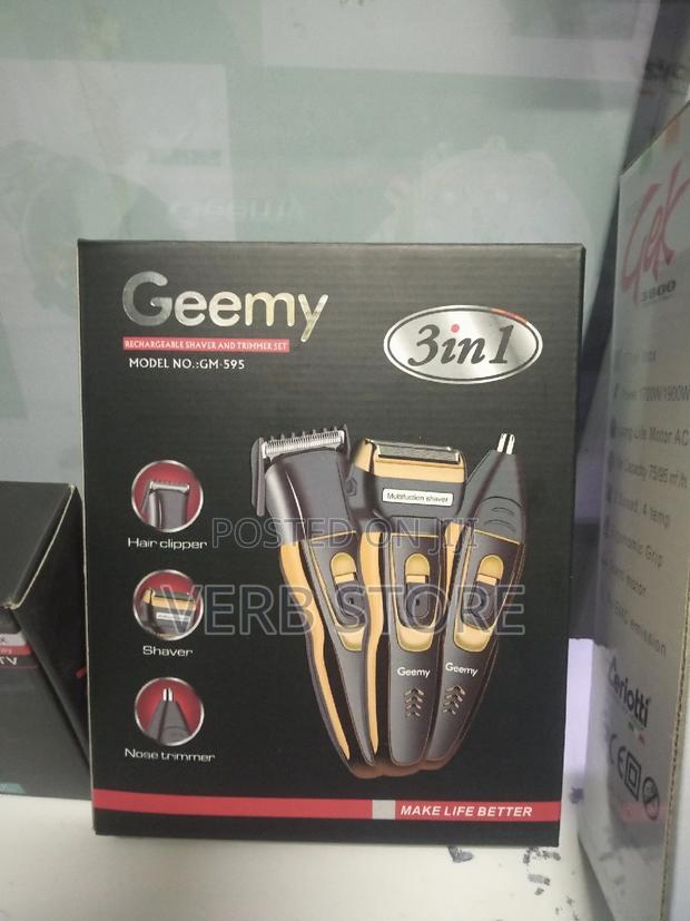 Rechargeable Shaver and Trimmer Set