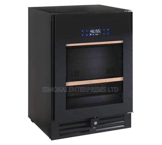Snomaster Under Counter Wine Cooler Black 145l Vt-41pro