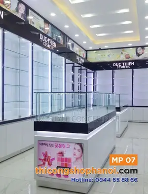 Shop Shelf Display Counters Mobile Jewelry Cosmetics Cases