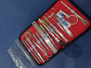Students Dissecting Set With All Intruments .