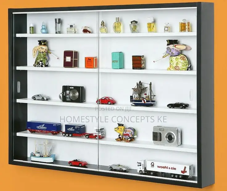 Glass Shelves and Display Cases Counters