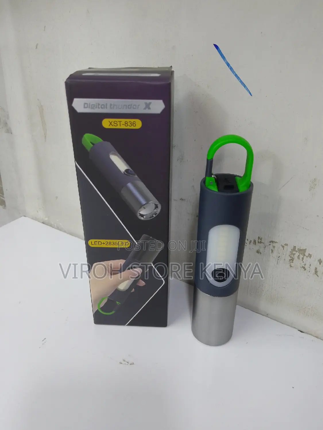 Rechargeable LED Torch 836 With Hanger