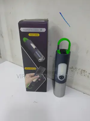 Rechargeable LED Torch 836 With Hanger