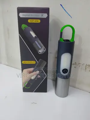 Rechargeable LED Torch 836 With Hanger