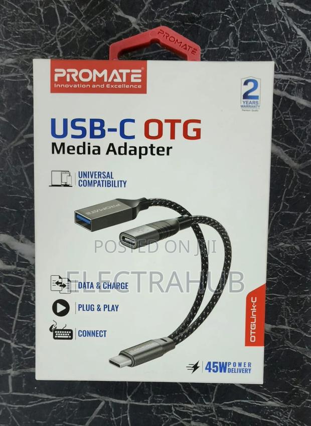 Promate USB-C OTG Media Adapter (Otglink-C) - main view