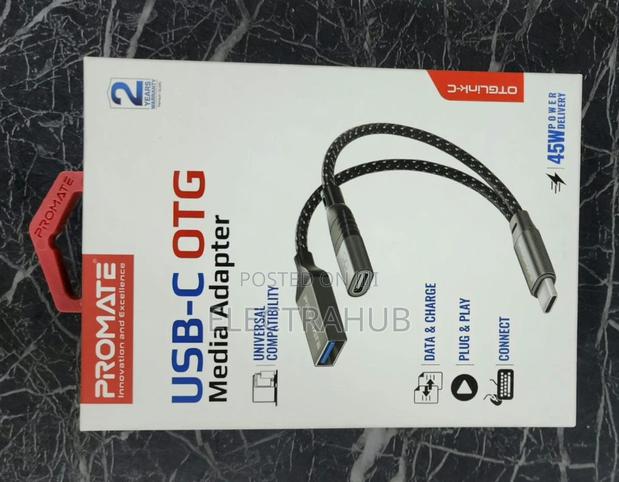 Promate USB-C OTG Media Adapter (Otglink-C) - thumbnail 2