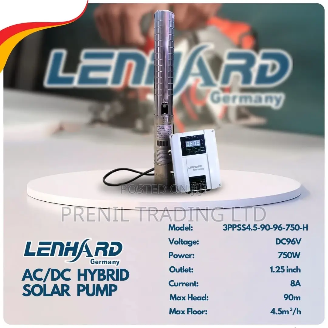 Solar Submersible Pump AC/DC 750w