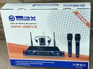 Max 3wireless Microphone 495