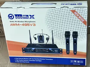 Max 3wireless Microphone 495