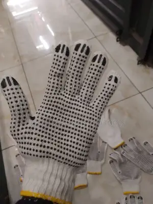 Gloves Cotton Cbc Dotted