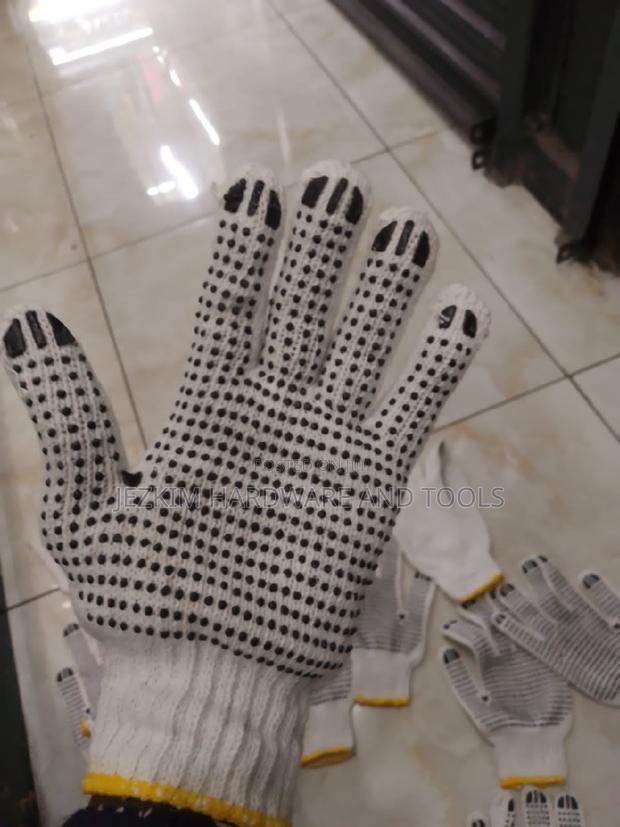 Gloves Cotton Cbc Dotted - main view