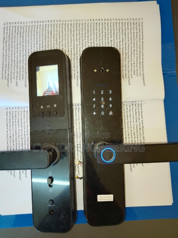 Smart Assurance Wireless Fingerprint Scanner Smartlock - main view