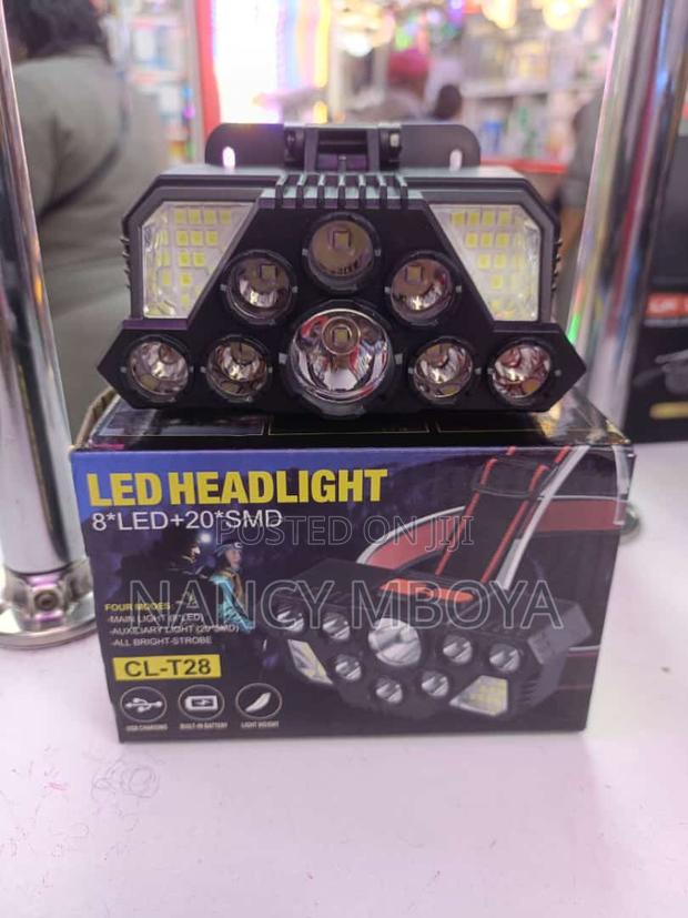 Led Headlight 8 Led