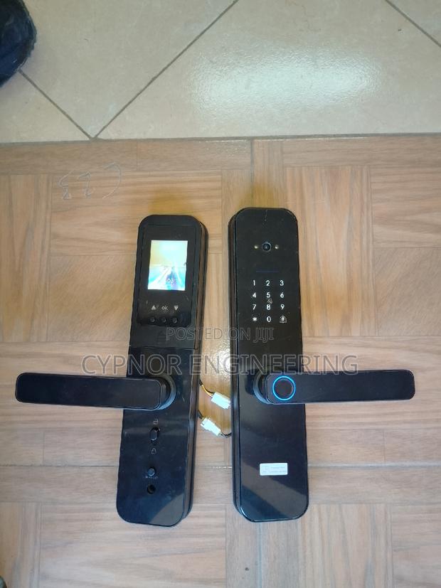 Super Intelligent Security Keypad Touch Biometric Door Lock - main view