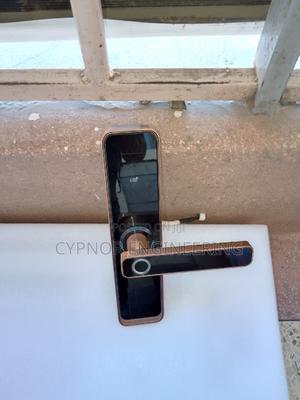 Biometric Mastery Wooden Entries Passcode Door Locks - thumbnail 2