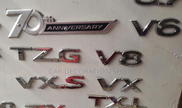 Prado Badges TX,V8,Vx,Tzg,Txl,70th Anniversary