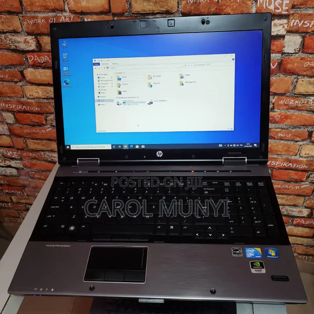 New Laptop HP EliteBook 8540W 8GB Intel Core I7 HDD+SSD 500GB