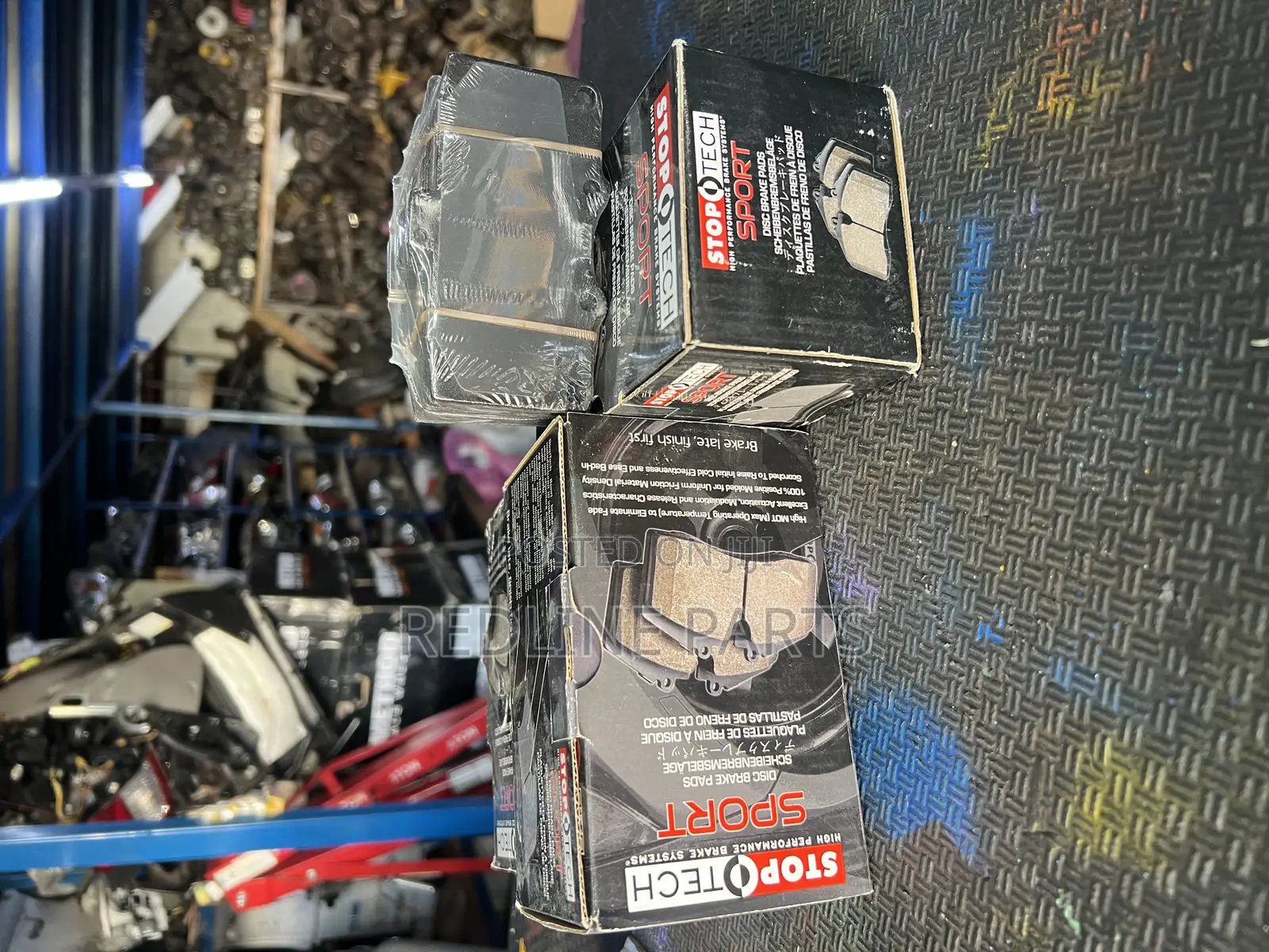 WRX 4pot Brake Pads by Stoptech