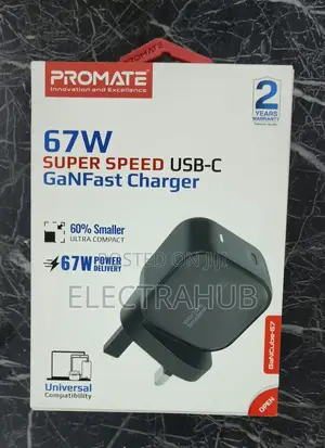 Promate 67W Super Speed USB-C Charger