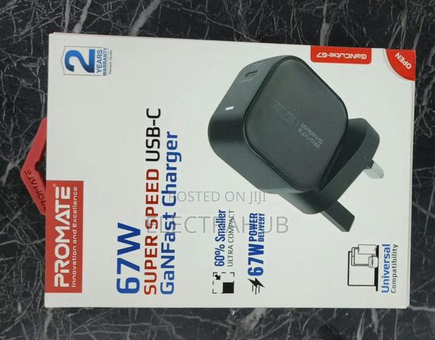 Promate 67W Super Speed USB-C Charger - thumbnail 2