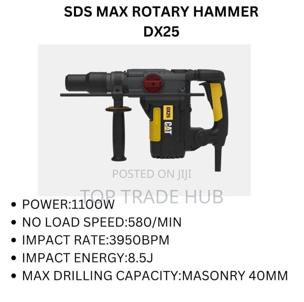 Original Caterpillar SDS Max Rotary Hammer 1100w - main view