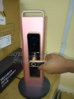 Wooden Door Access Evolution Passcode Digital Biometric Lock - thumbnail 2