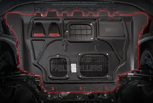 For Volkswagen VW Golf 7 MK Under Engine Guard Bo