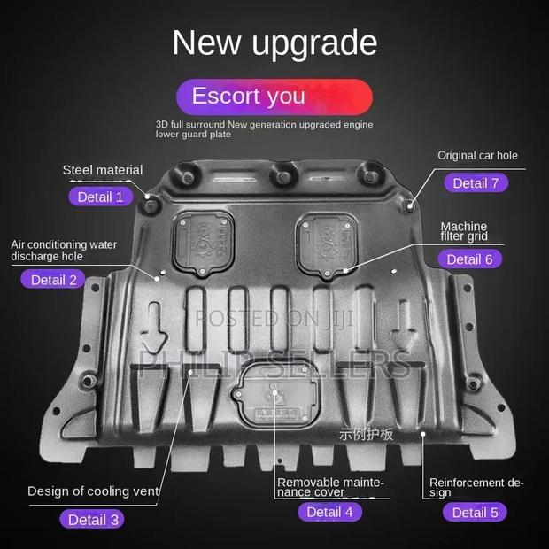 VW Golf GTI Under Engine Guard Board Splash Shield Mud Fende - thumbnail 6