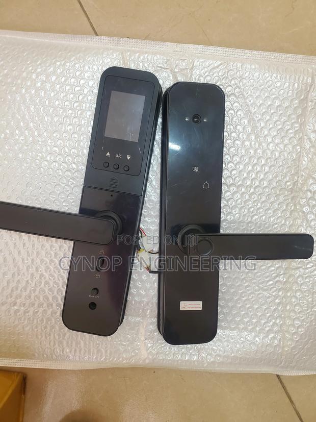 Smart Biometric Locks Elevating Office Security - main view
