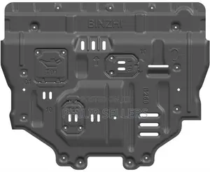 3D Classis Steel Engine Protection Guard Cars Accessories