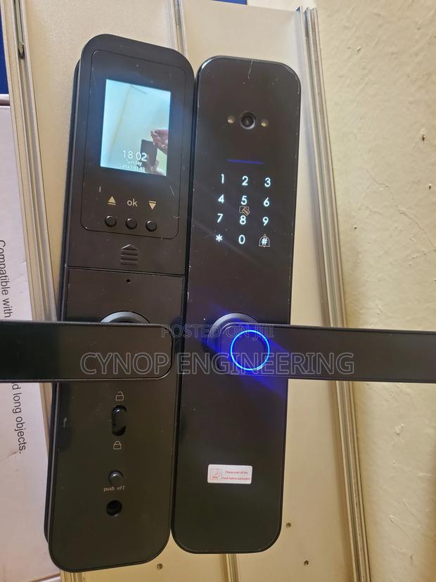 Smart Biometric Locks for Secure Workplace Environment - main view