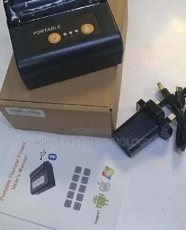 80mm Bluetooth Thermal Printer Bluetooth Mobile P80C Printer