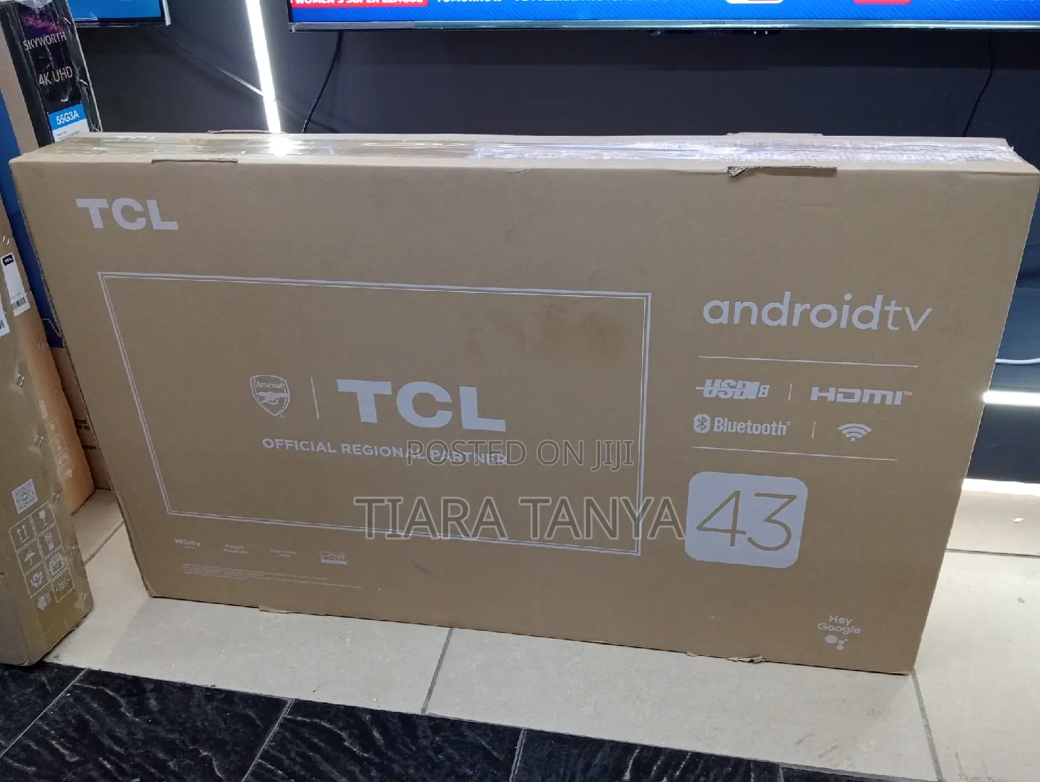 TCL 43s5400 S Series, 43" Full Hd Smart TV - Black