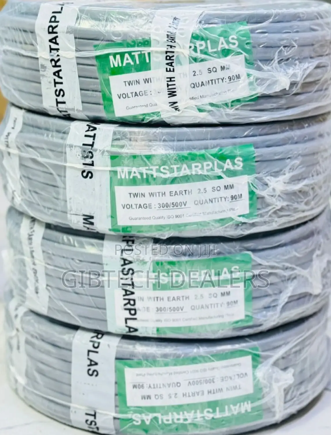 2.5mm Twin With Earth Cable 90m