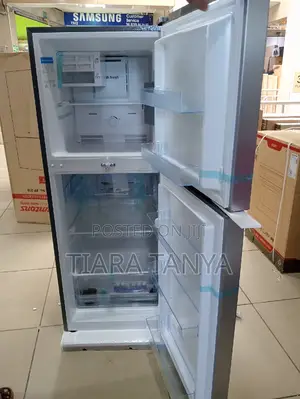 Ramtons RF/239-196 Litres Double Door No Frost Fridge-Silver