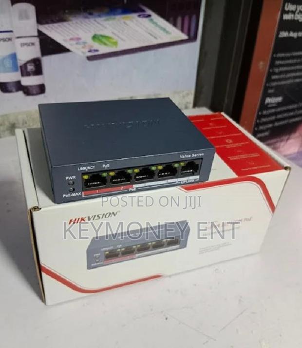 POE Switch 4ports for IP Cameras Hikvision - main view