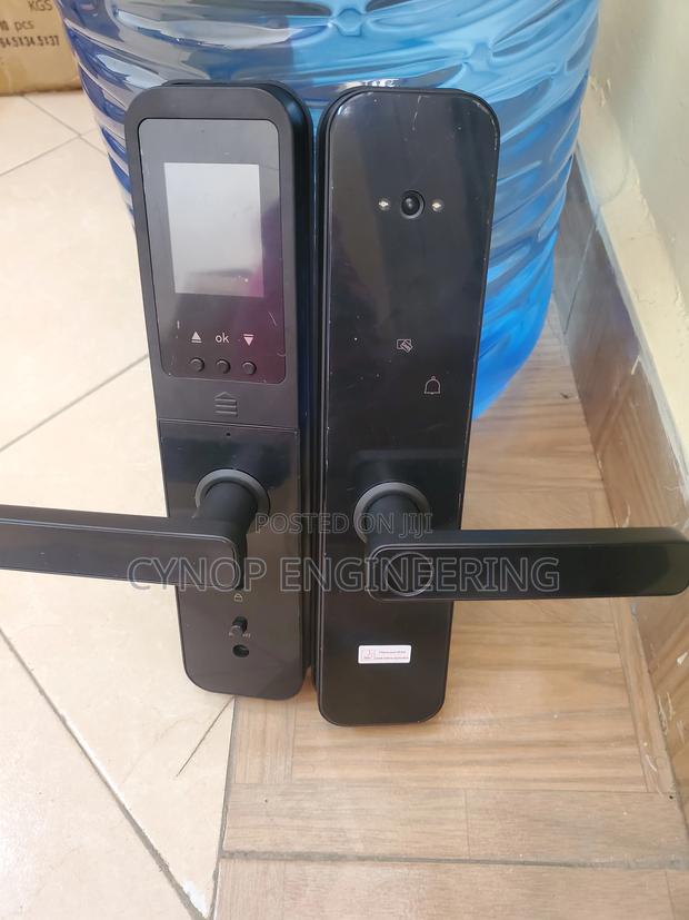 Smart Biometric Locks Enhancing Workplace Access Control - main view