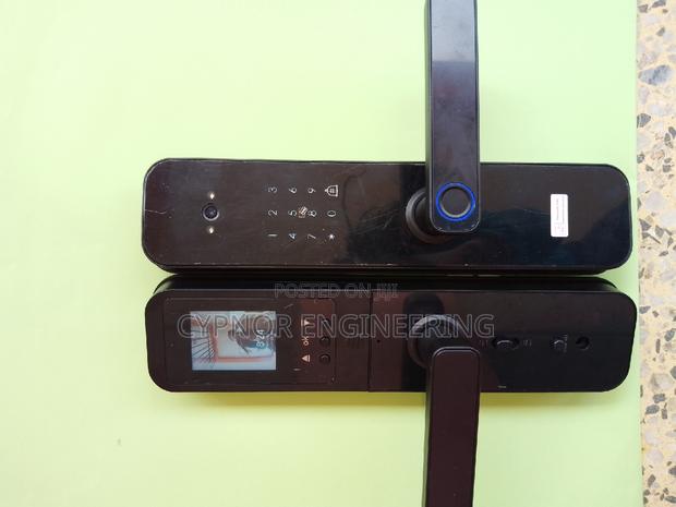 Peaceful Entries Smart Biometric Locks for Wooden Door - main view