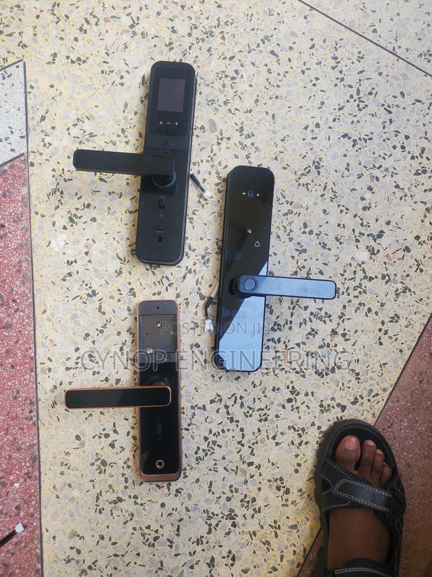 Smart Biometric Locks Ensuring Comprehensive Office Security - main view