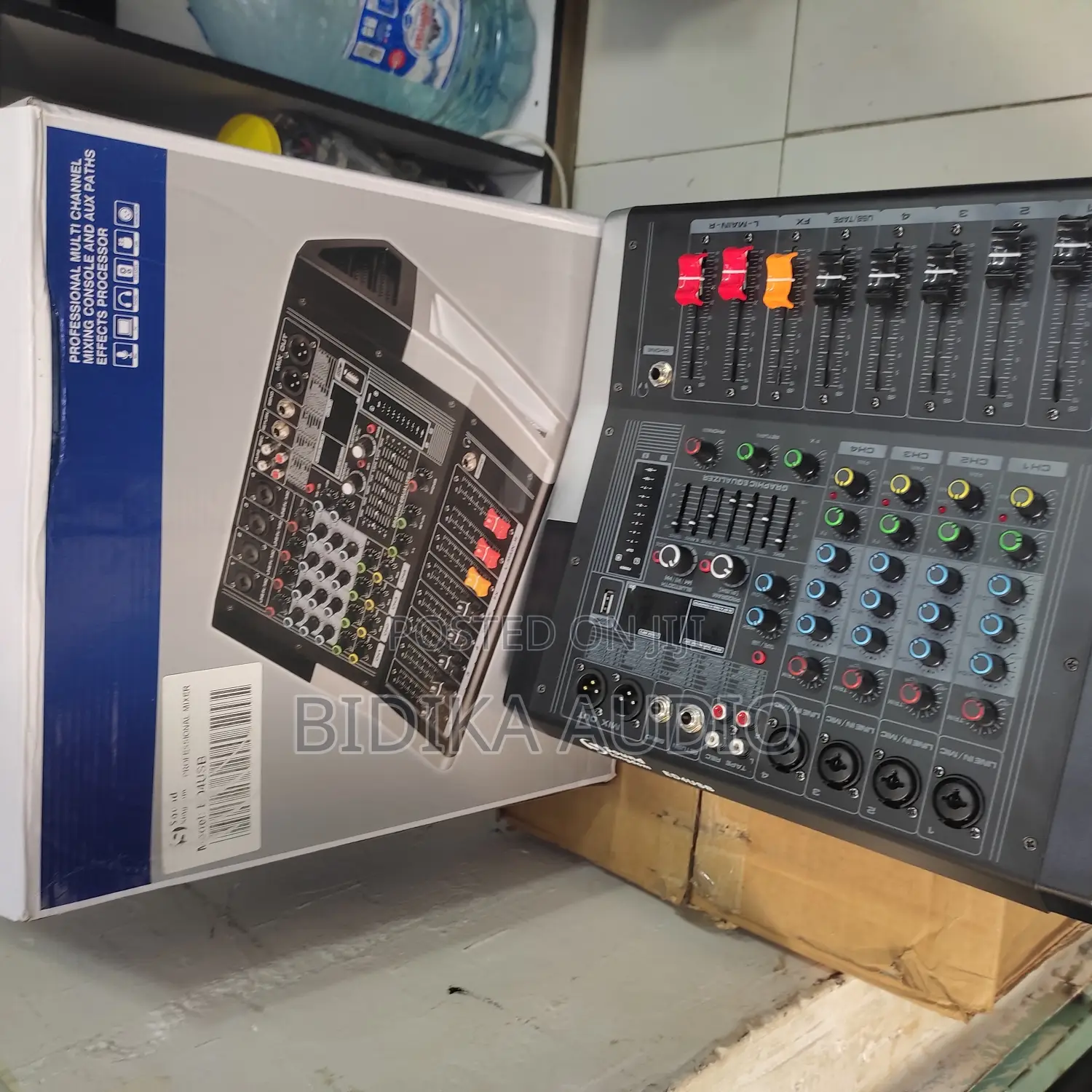 4 Channel Powered Mixer Pro Mixer