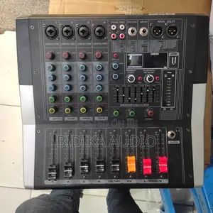 4 Channel Powered Mixer Pro Mixer