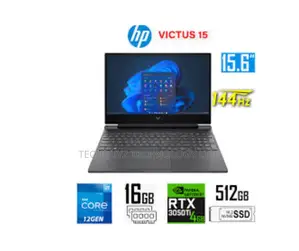 New Laptop HP Victus 15 16GB Intel Core I7 SSD 512GB