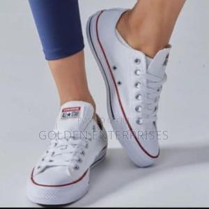 White Low Cut Converse 36-45 - thumbnail 2